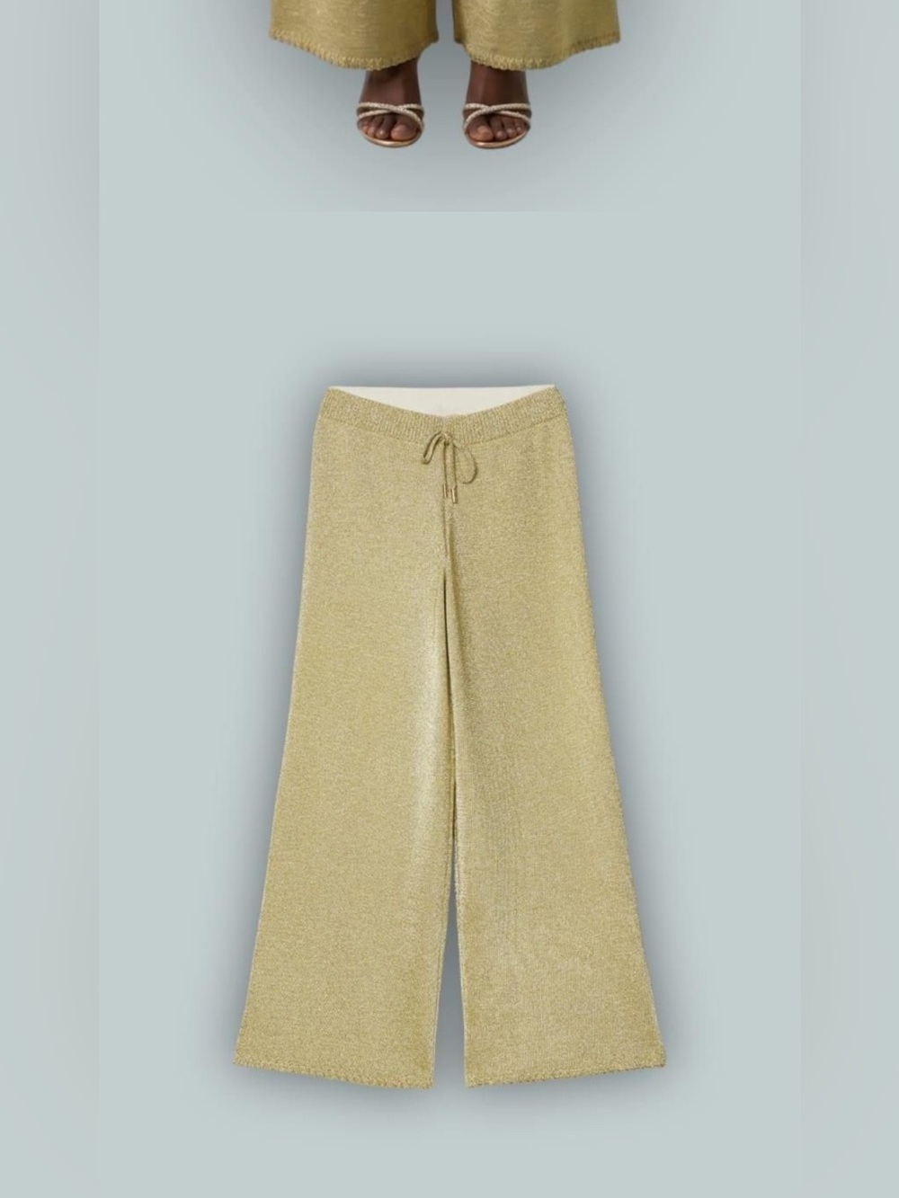 CULT GAIA x GAP gold wide leg